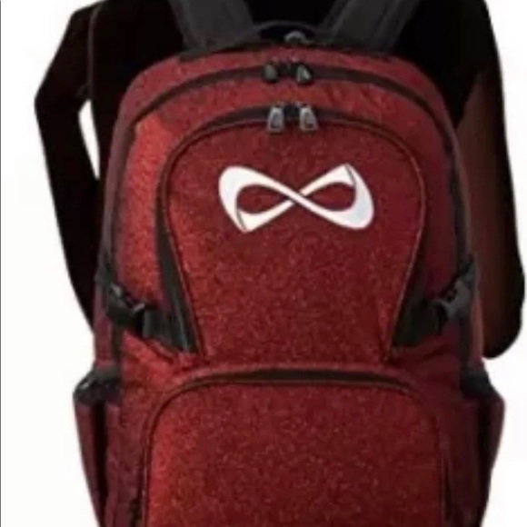 red nfinity backpack